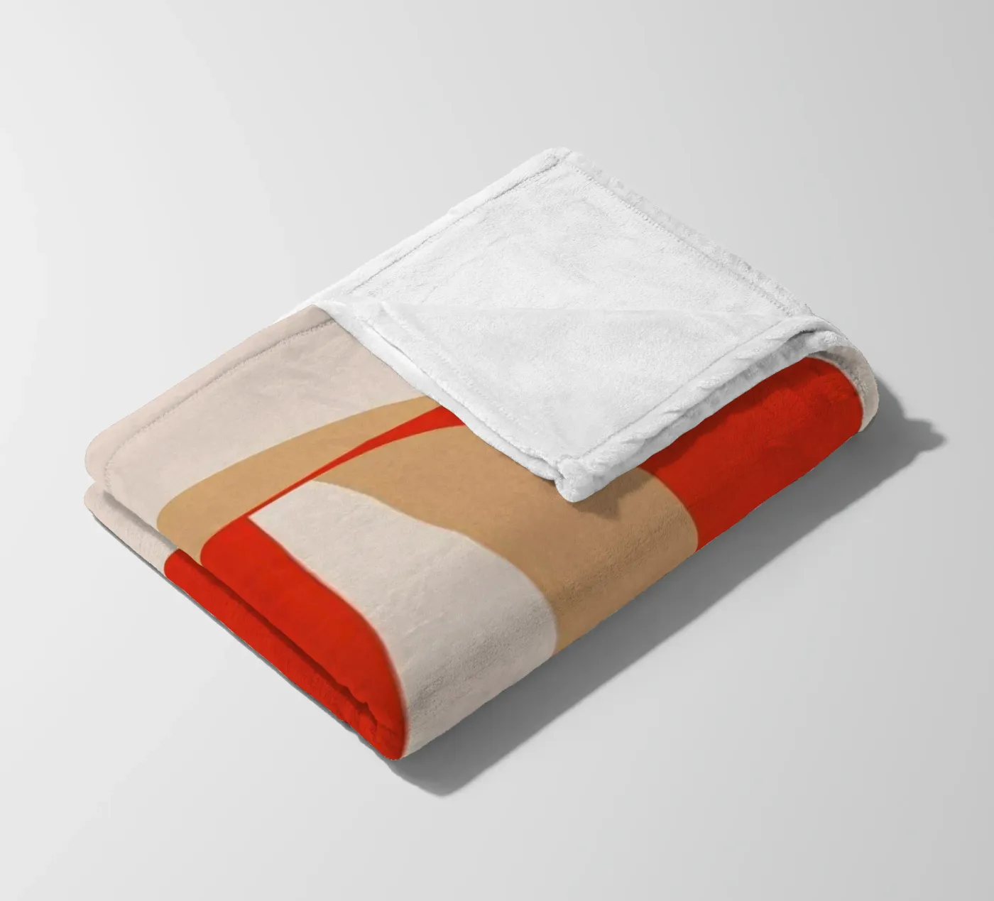 Red D Fleecedecke von daylight design studio