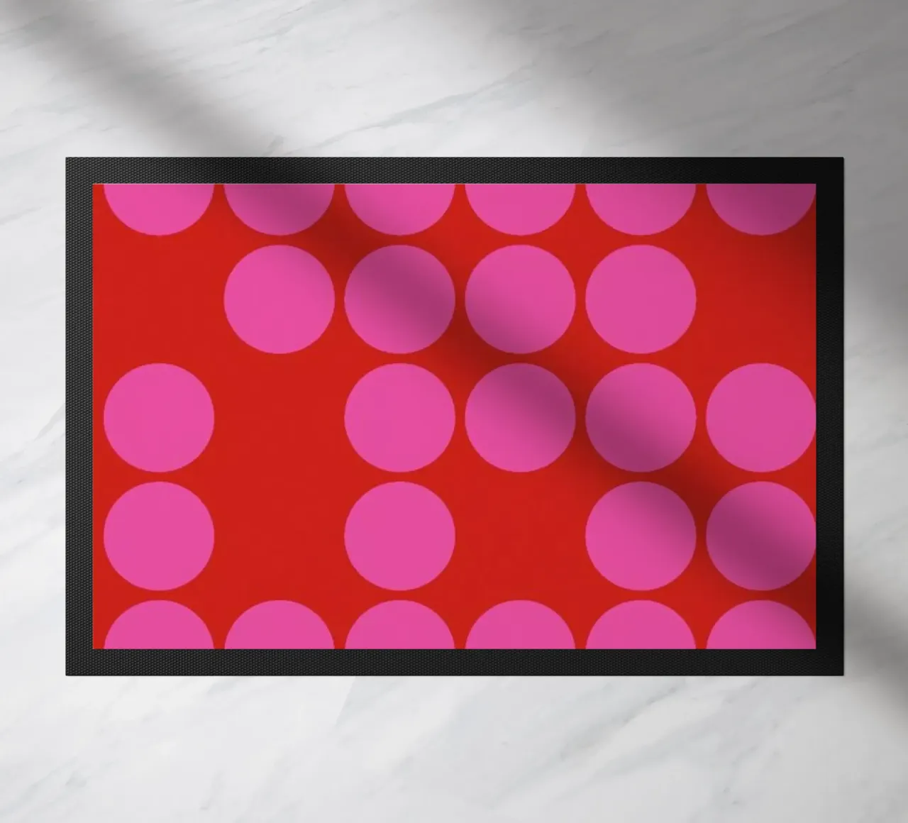 Christmas Bubbles doormat by Bo Lundberg