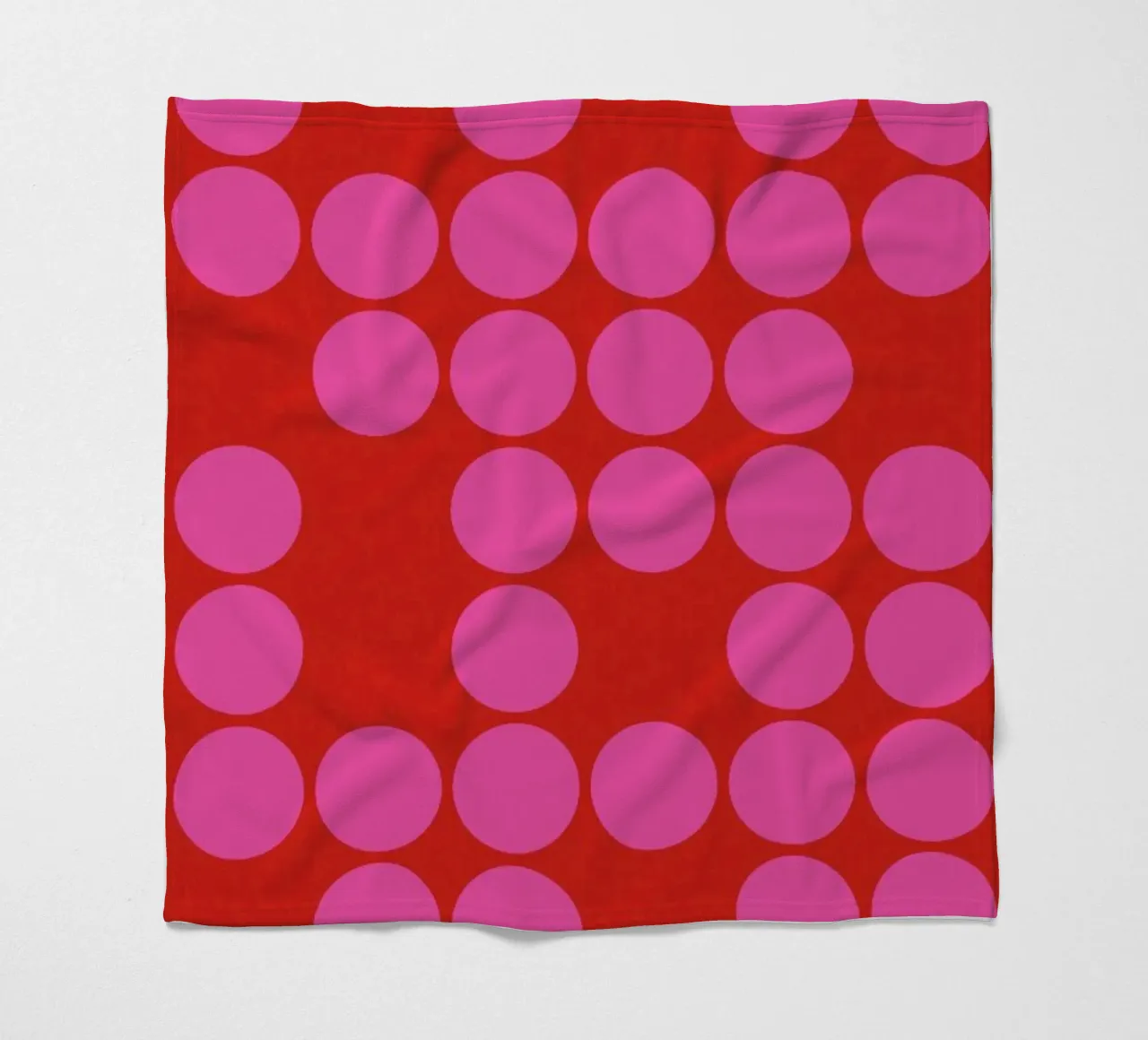 Christmas Bubbles fleece blanket by Bo Lundberg