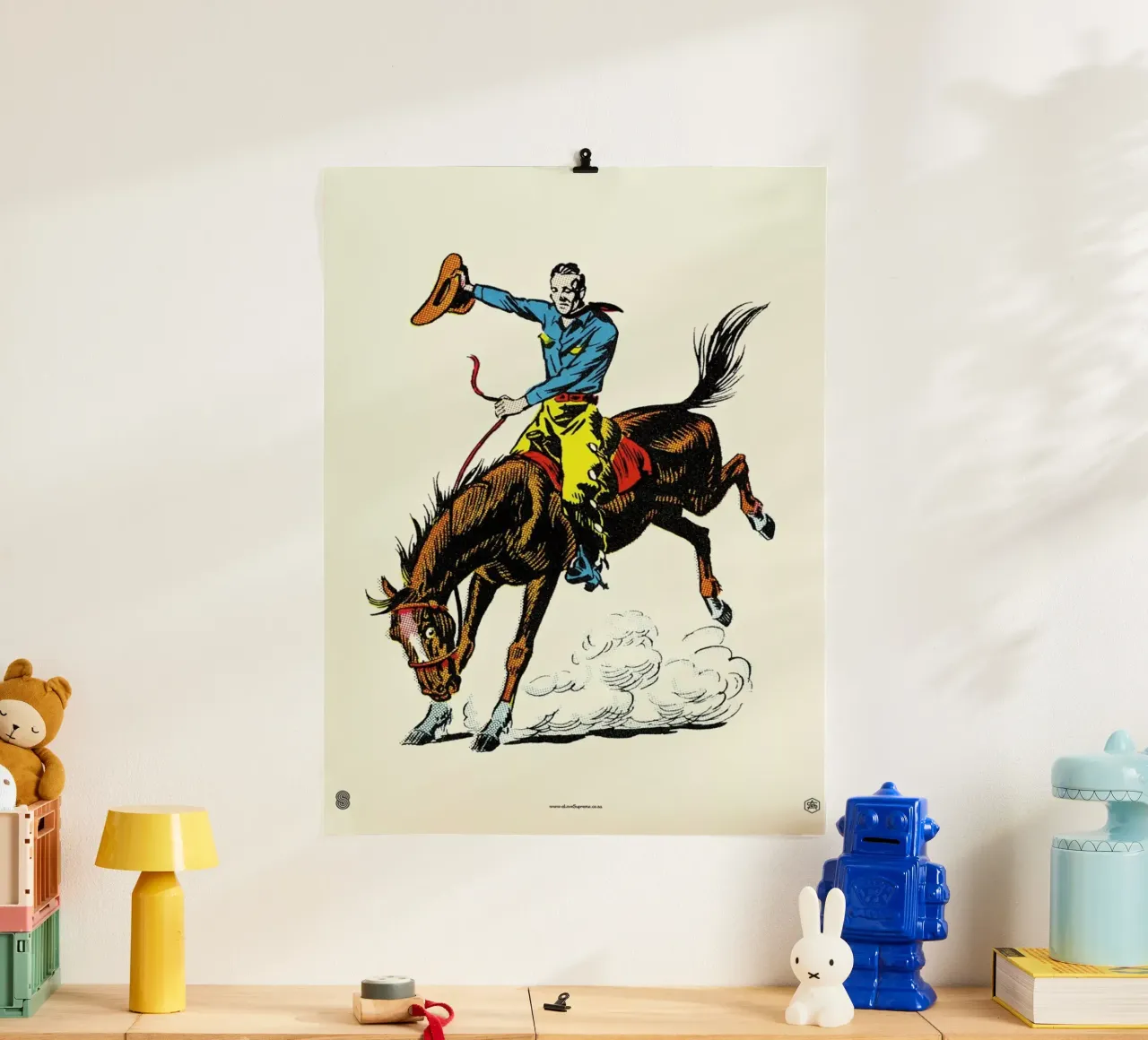 Rodeo poster con telaio in legno da a Love Supreme