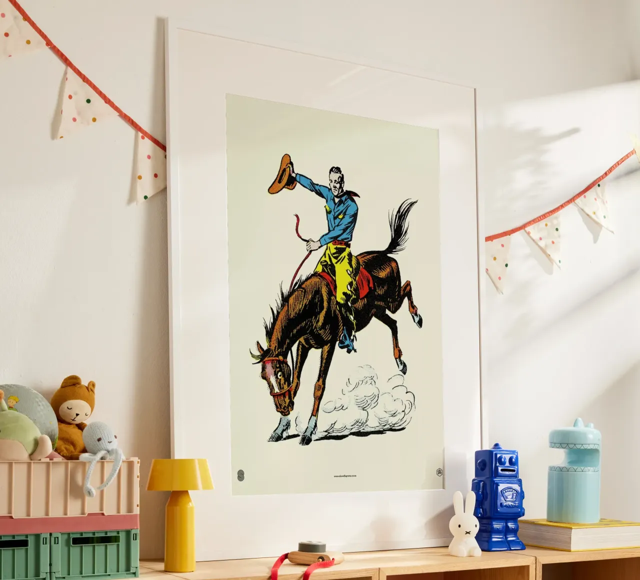 Rodeo poster con telaio in legno da a Love Supreme