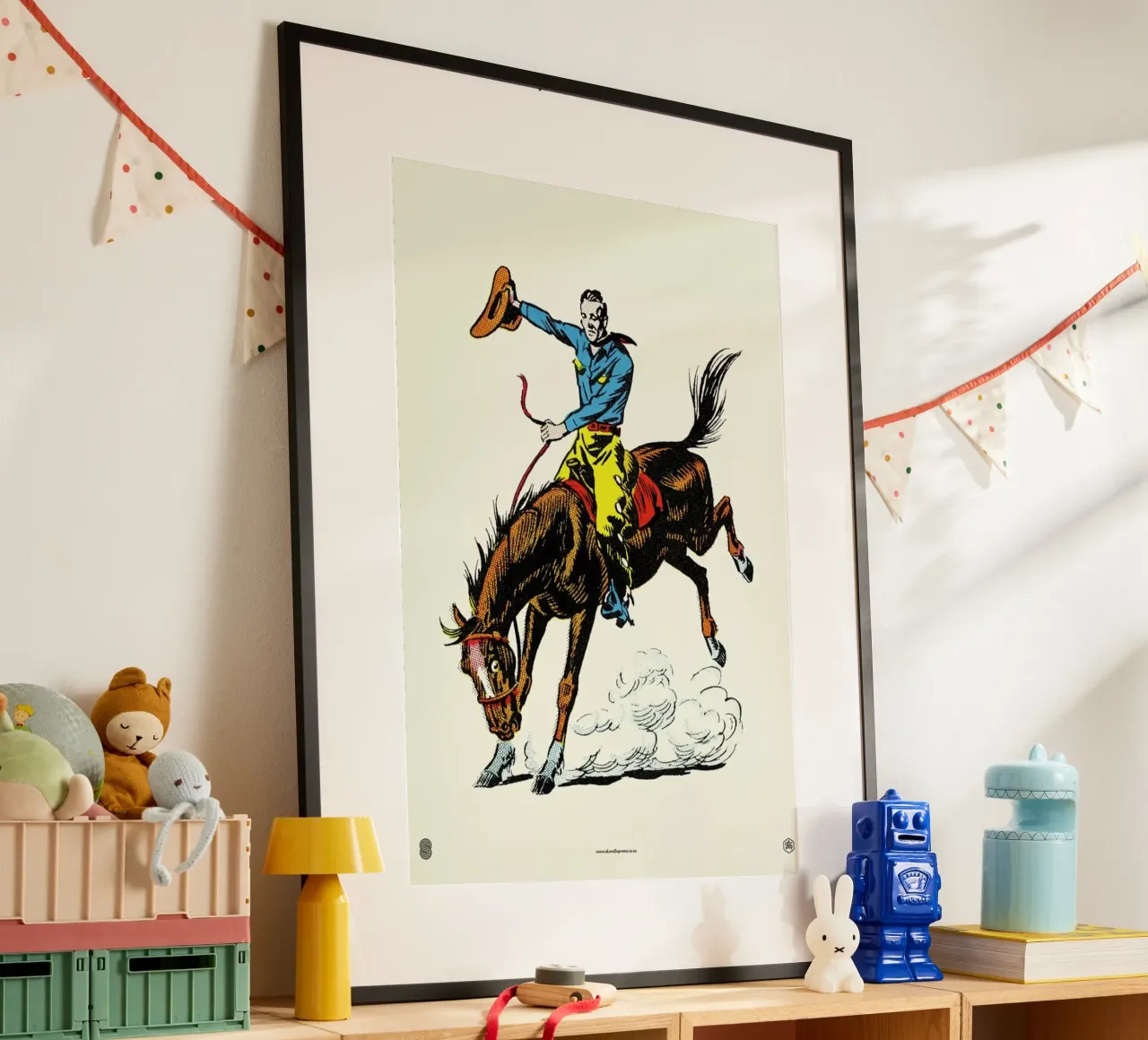 Rodeo poster con telaio in legno da a Love Supreme