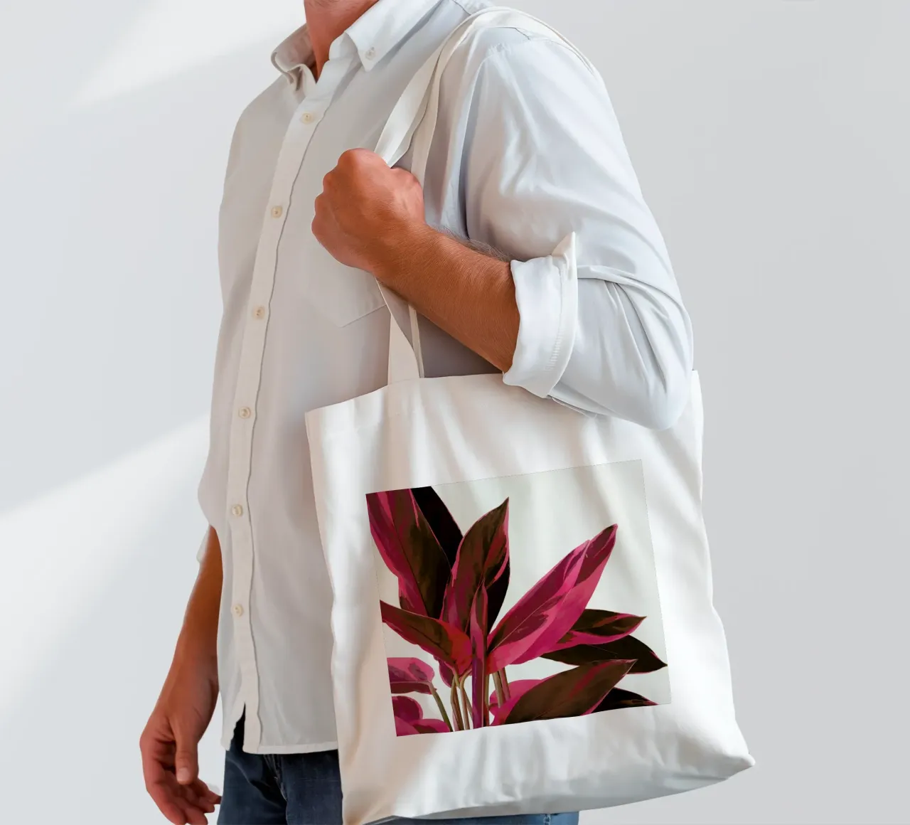 Red Leaves II tote bag by Cassia Beck Photography