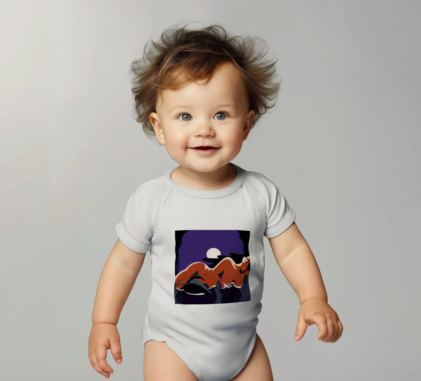 Moonlight body bébé de Kika illu