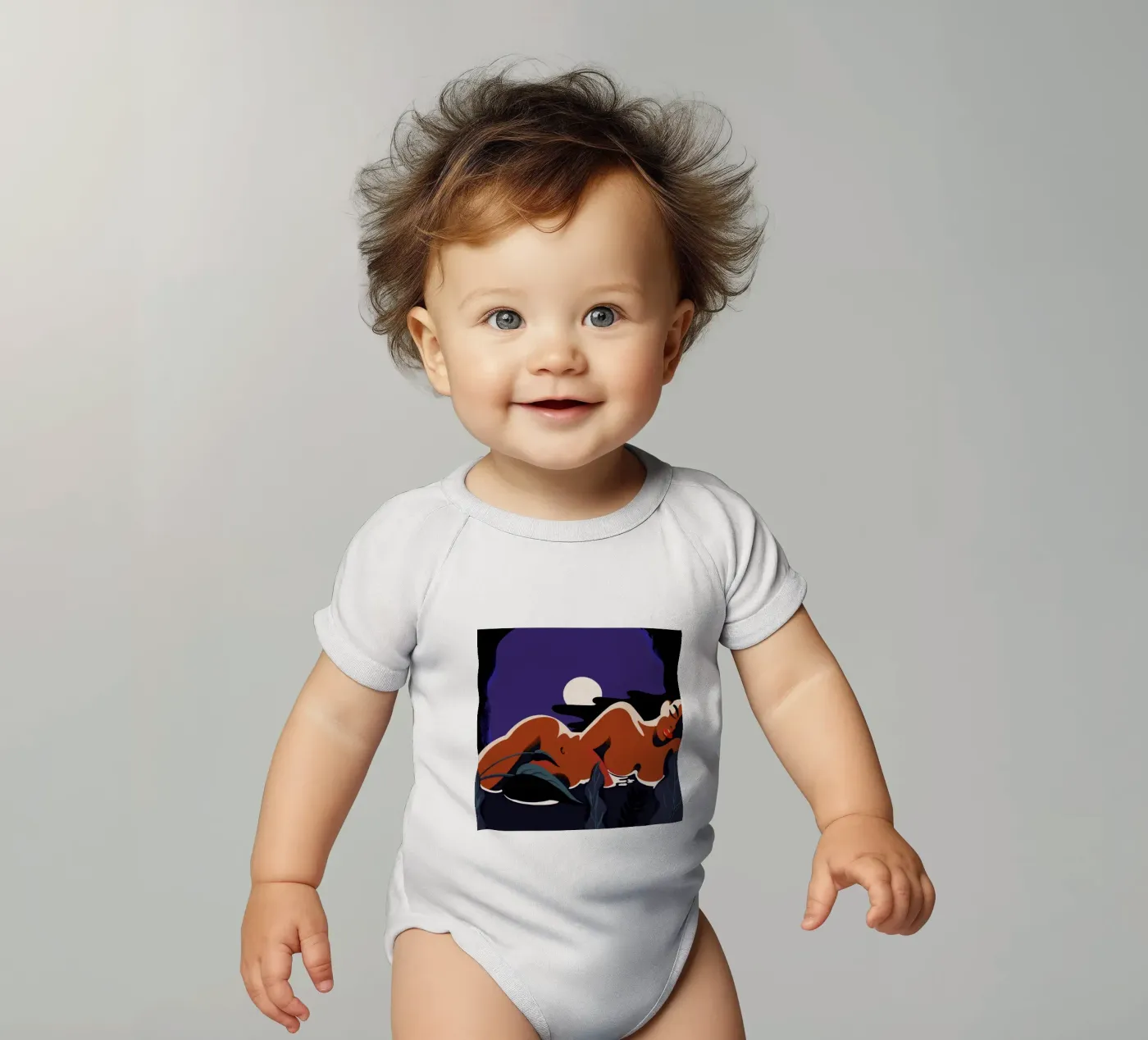Moonlight body bébé de Kika illu