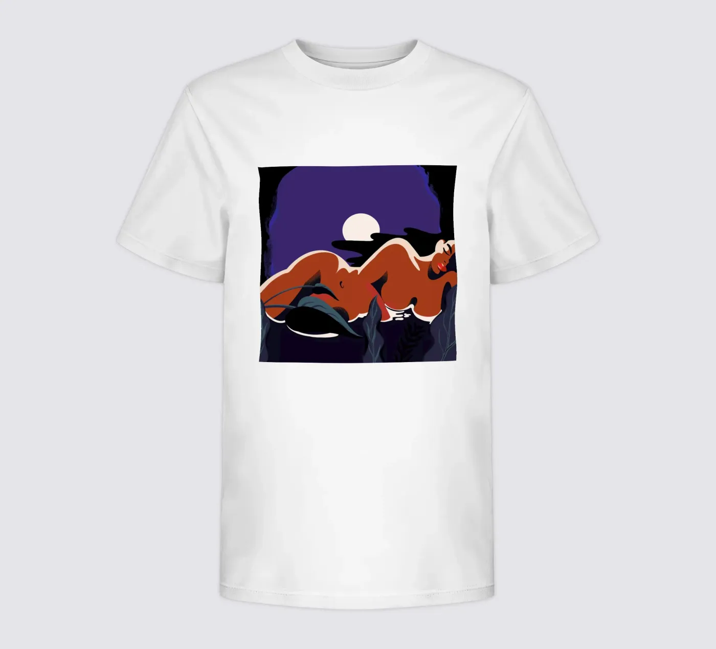 Moonlight kinder t-shirt van Kika illu