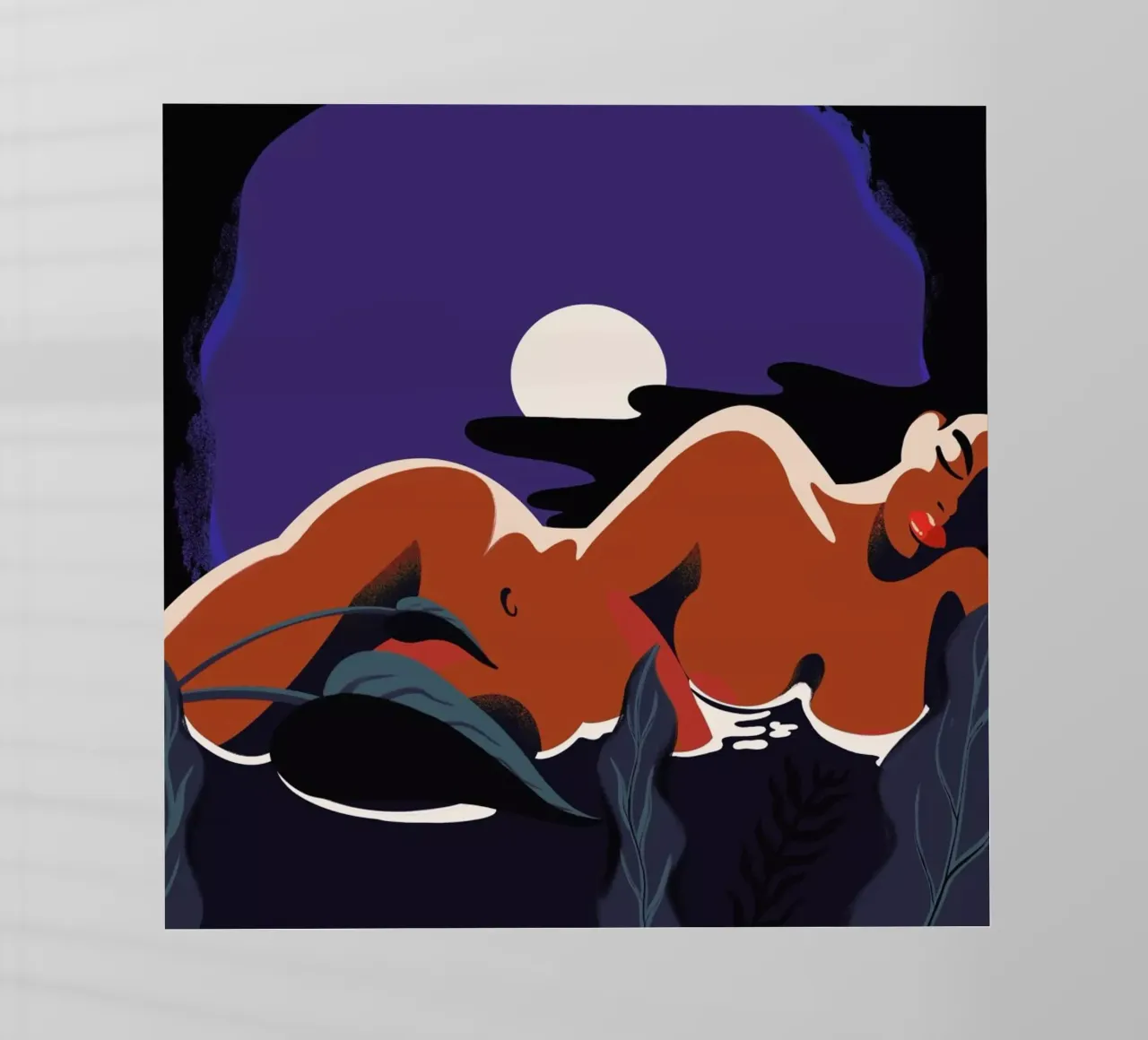 Moonlight pellicola backlit da Kika illu