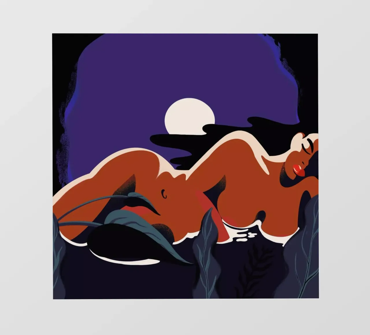 Moonlight pellicola backlit da Kika illu