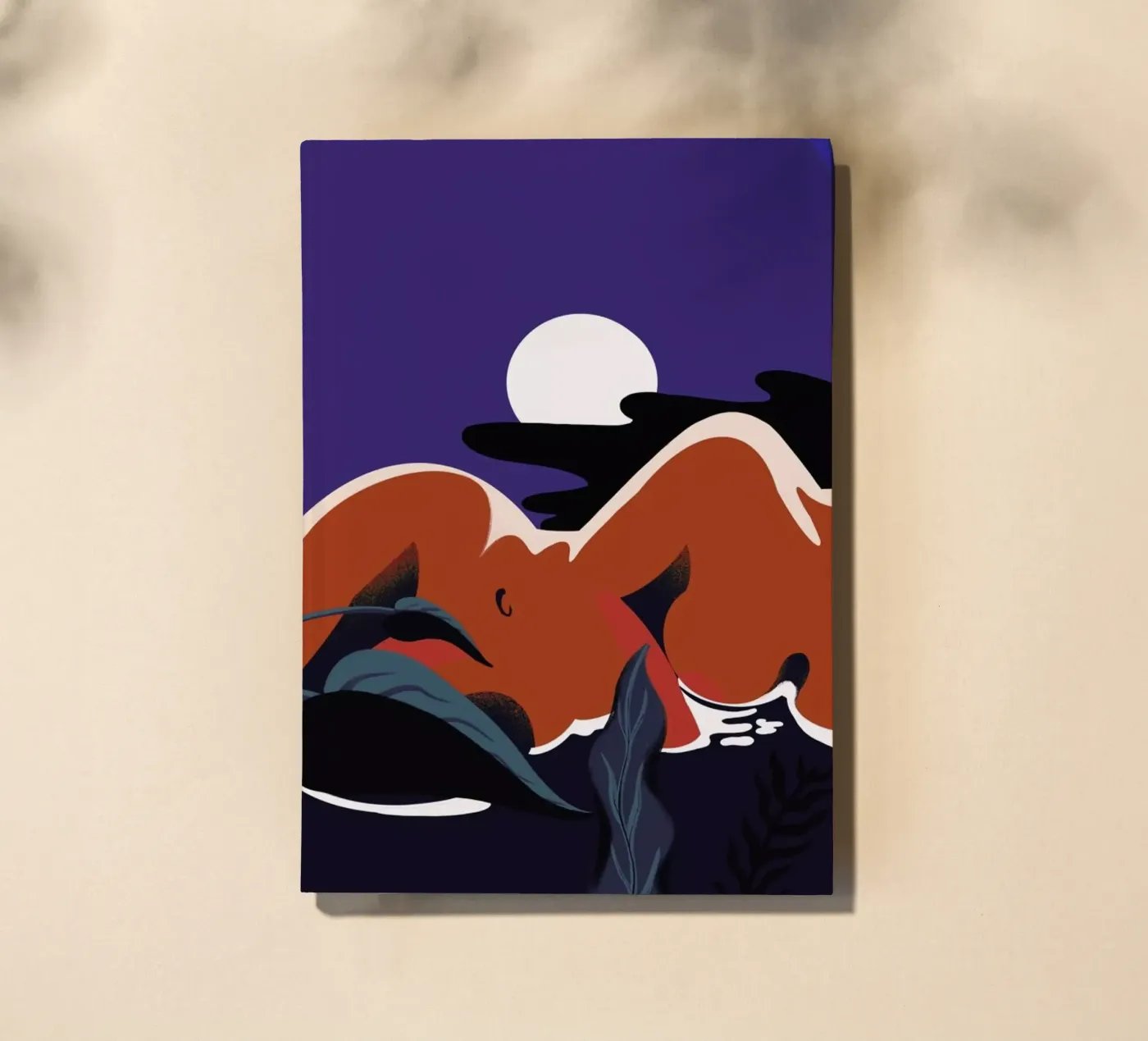 Moonlight notebook by Kika illu