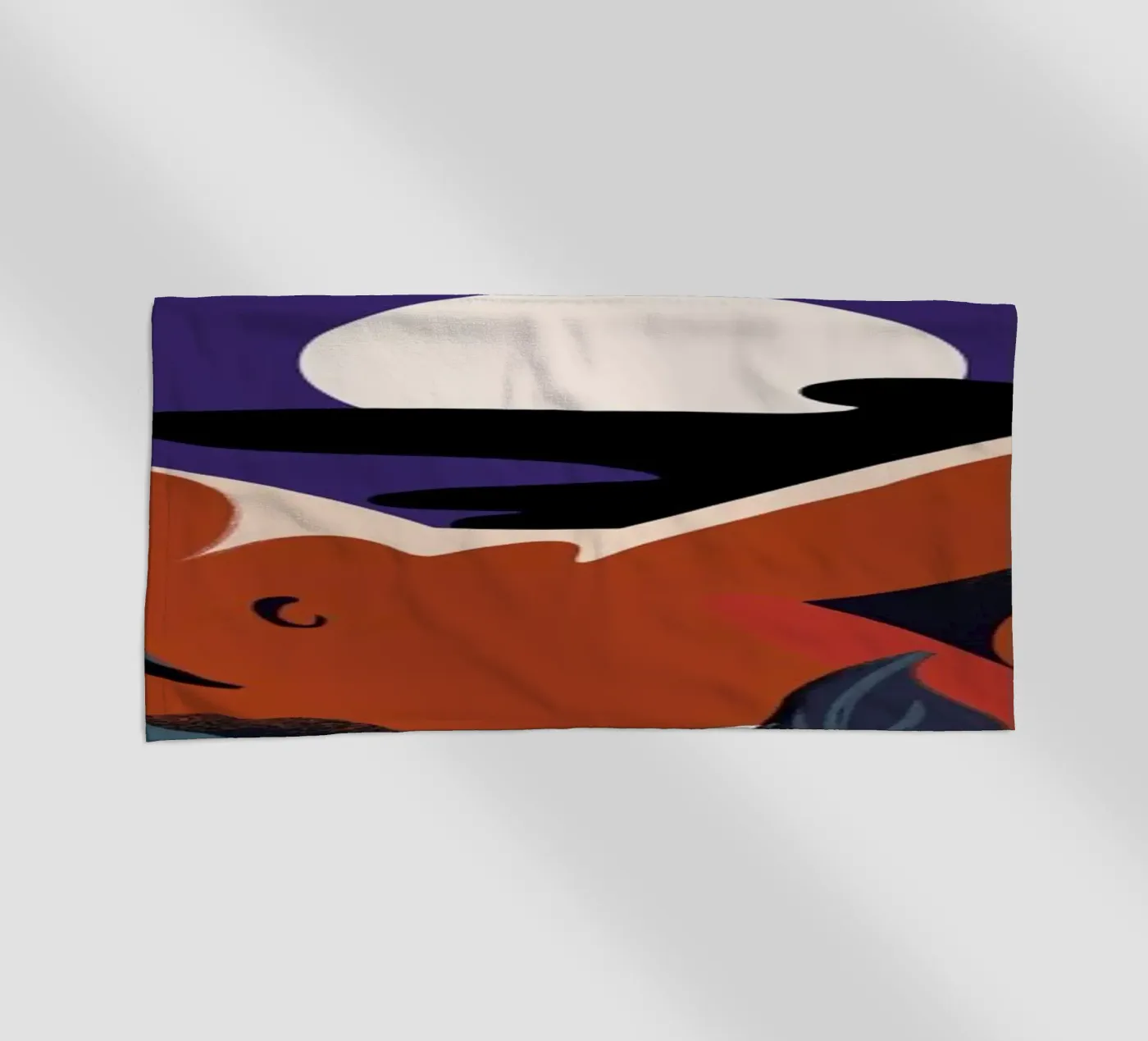 Moonlight strandhanddoek van Kika illu