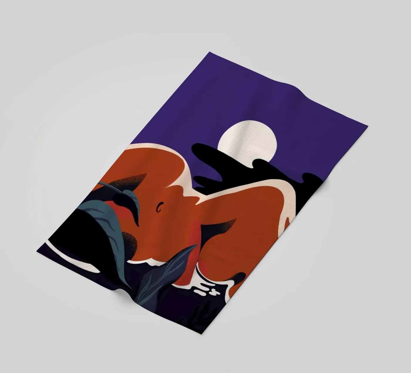 Moonlight strandhanddoek van Kika illu