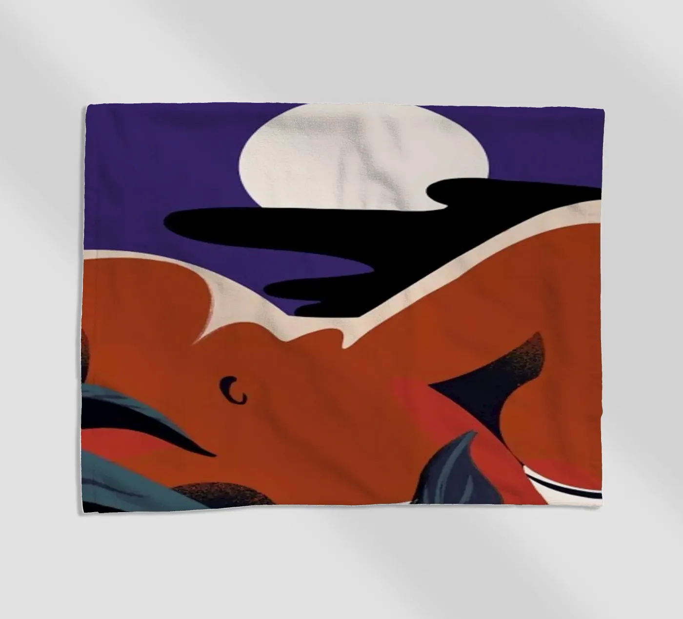 Moonlight strandhanddoek van Kika illu