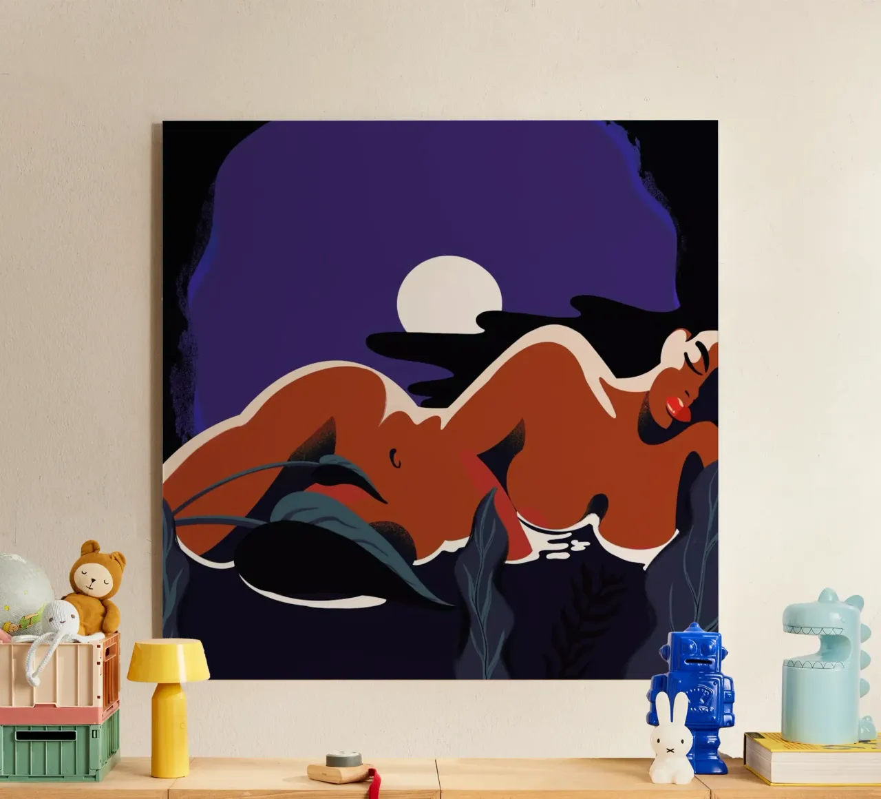 Moonlight plexiglass da Kika illu