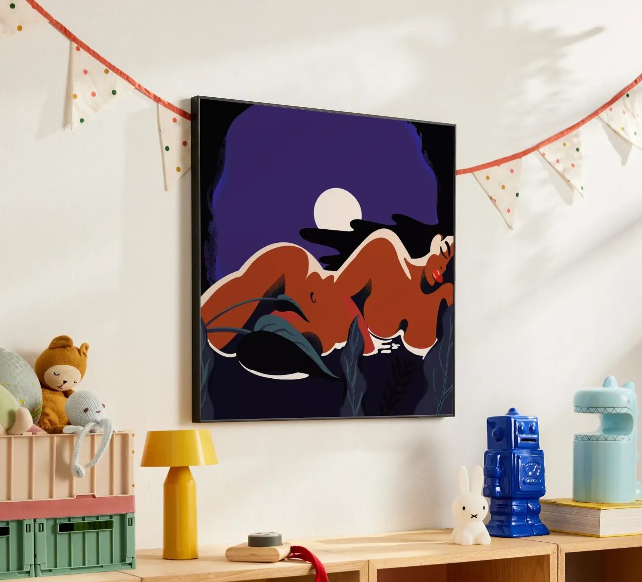 Moonlight alluminio dibond da Kika illu