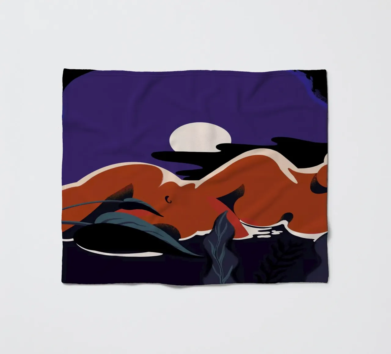 Moonlight Fleecedecke von Kika illu