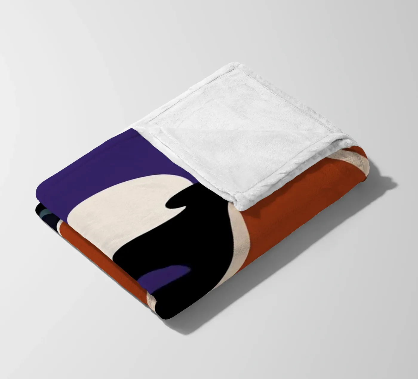 Moonlight fleece blanket by Kika illu