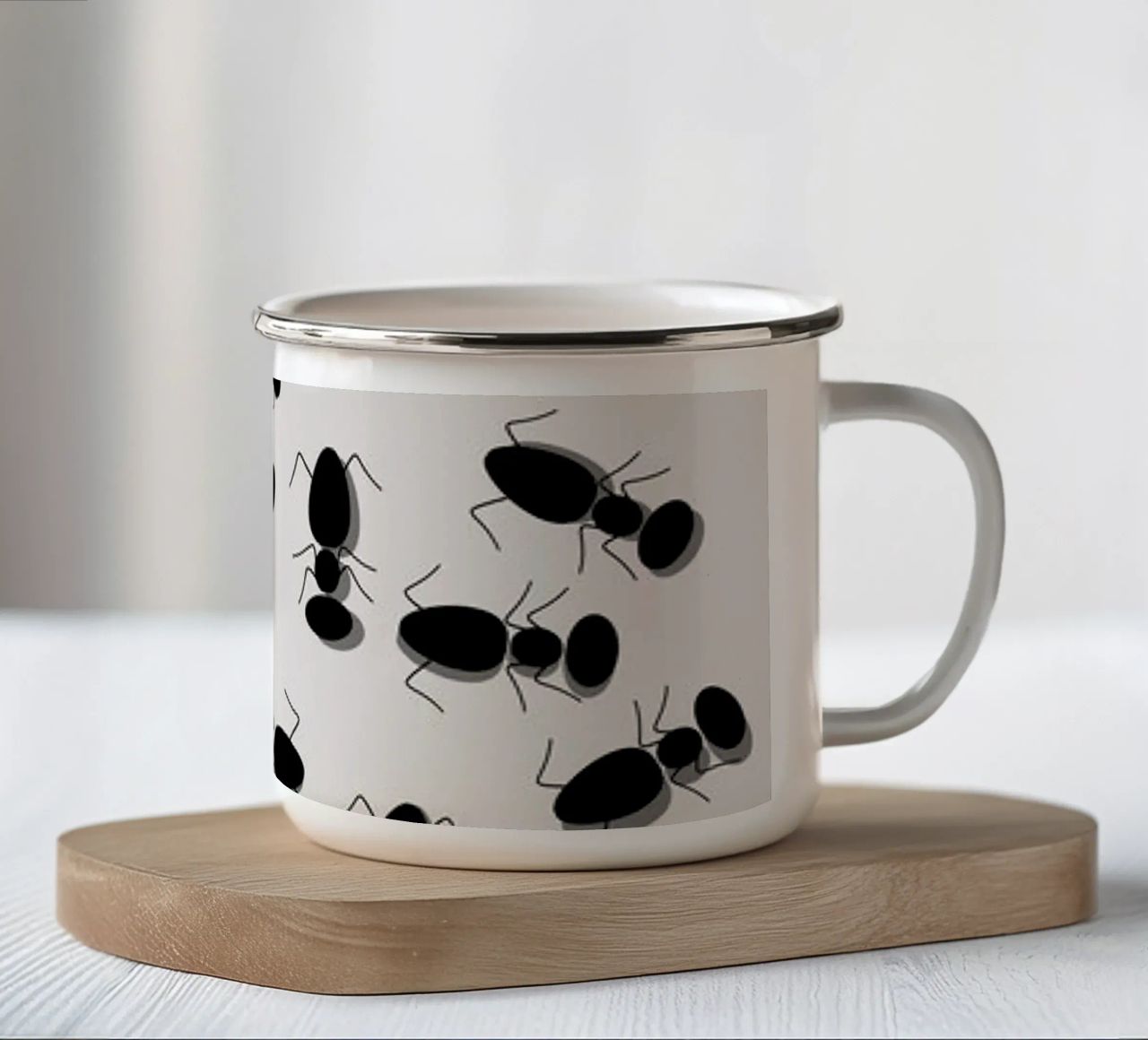 Formiche tazza in smalto da LaylaOzPatterns