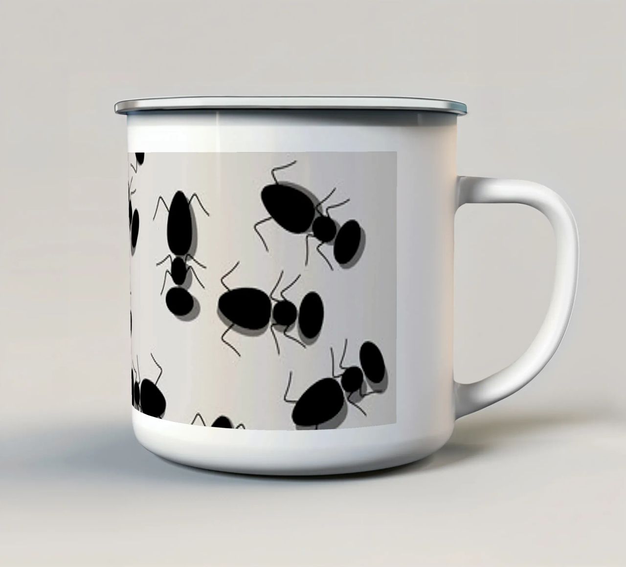 Formiche tazza in smalto da LaylaOzPatterns