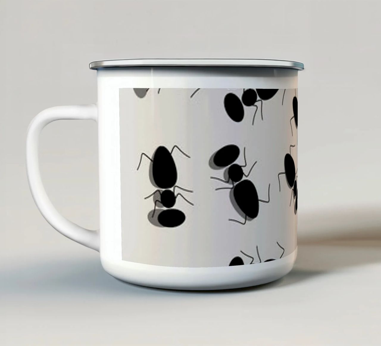Formiche tazza in smalto da LaylaOzPatterns