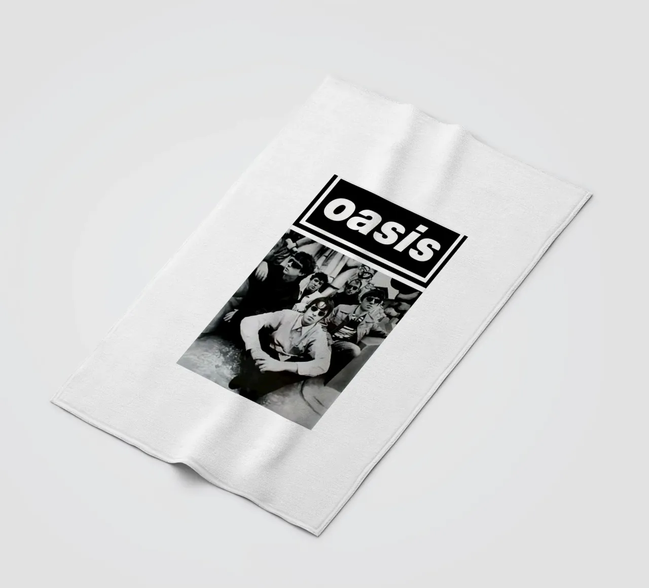 Oasi bianca e nera coperta in pile da HUMMERSONIC