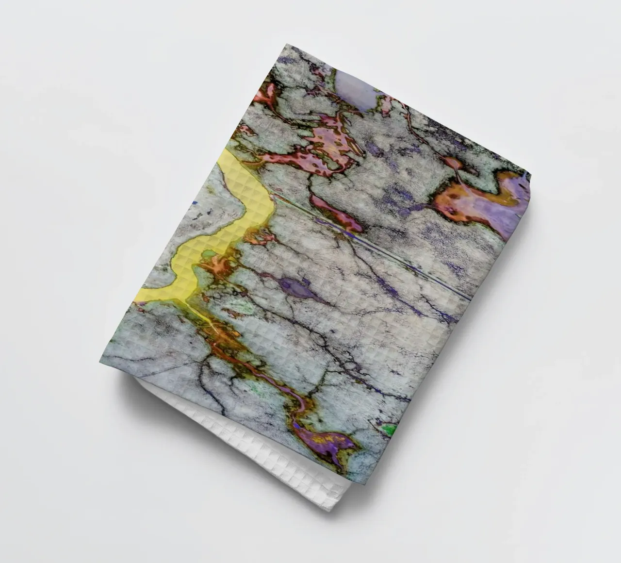 Sulphur tea towel by METROPOLIS