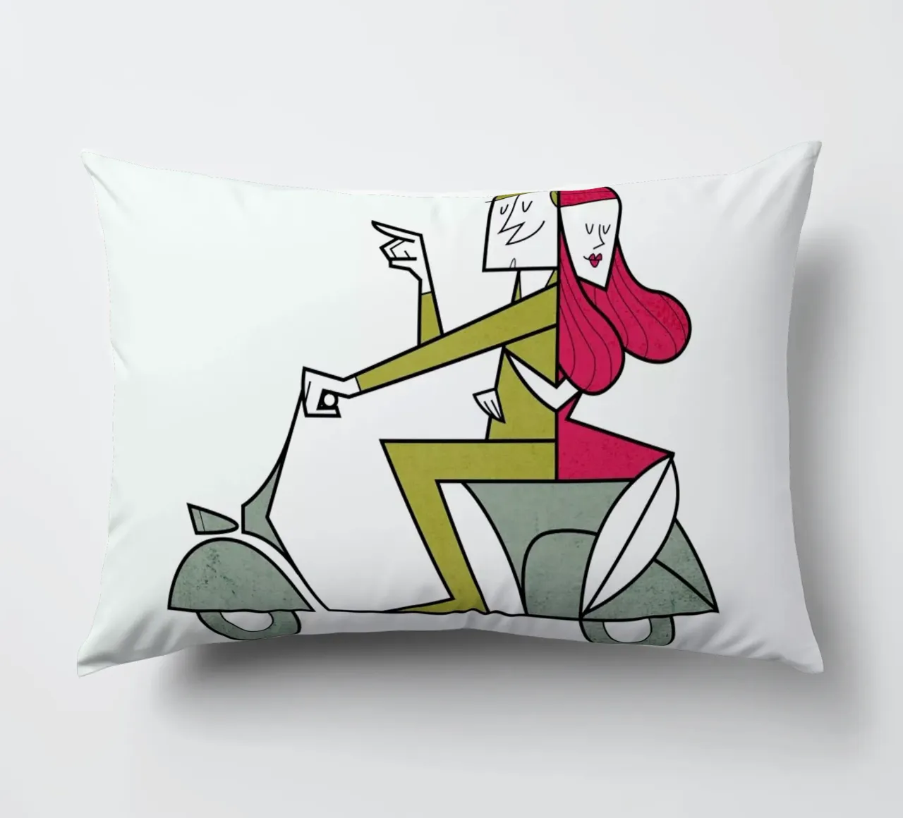 Lovers hug cuscino da Ale Giorgini