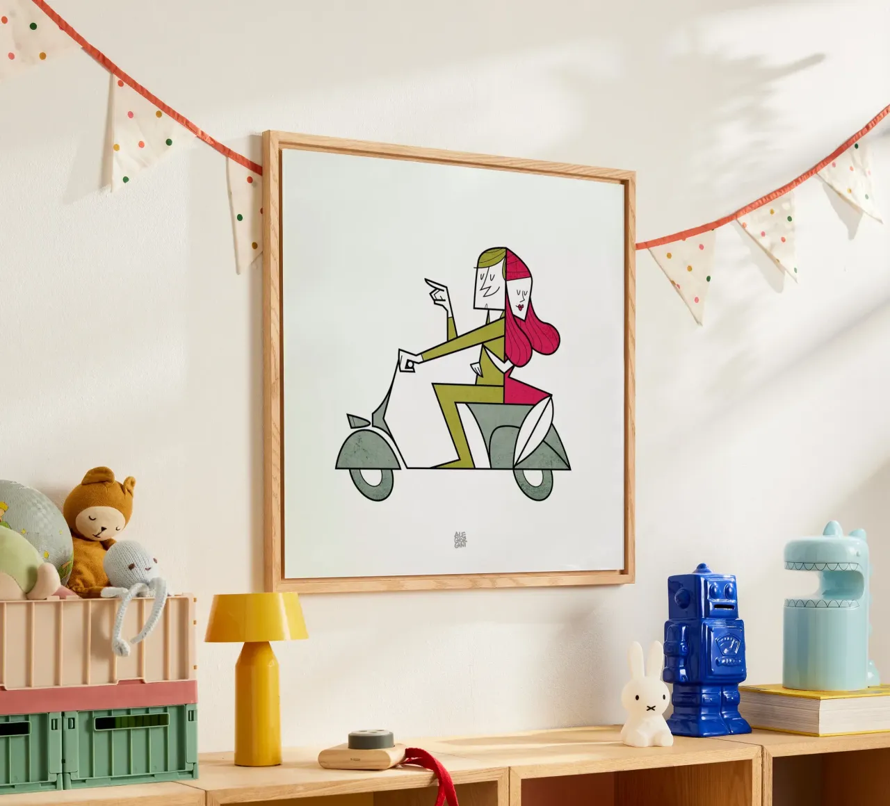 Lovers hug plexiglass da Ale Giorgini