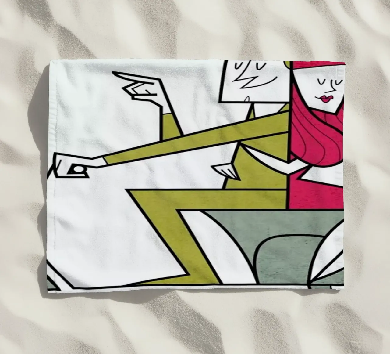 Lovers hug telo mare da Ale Giorgini
