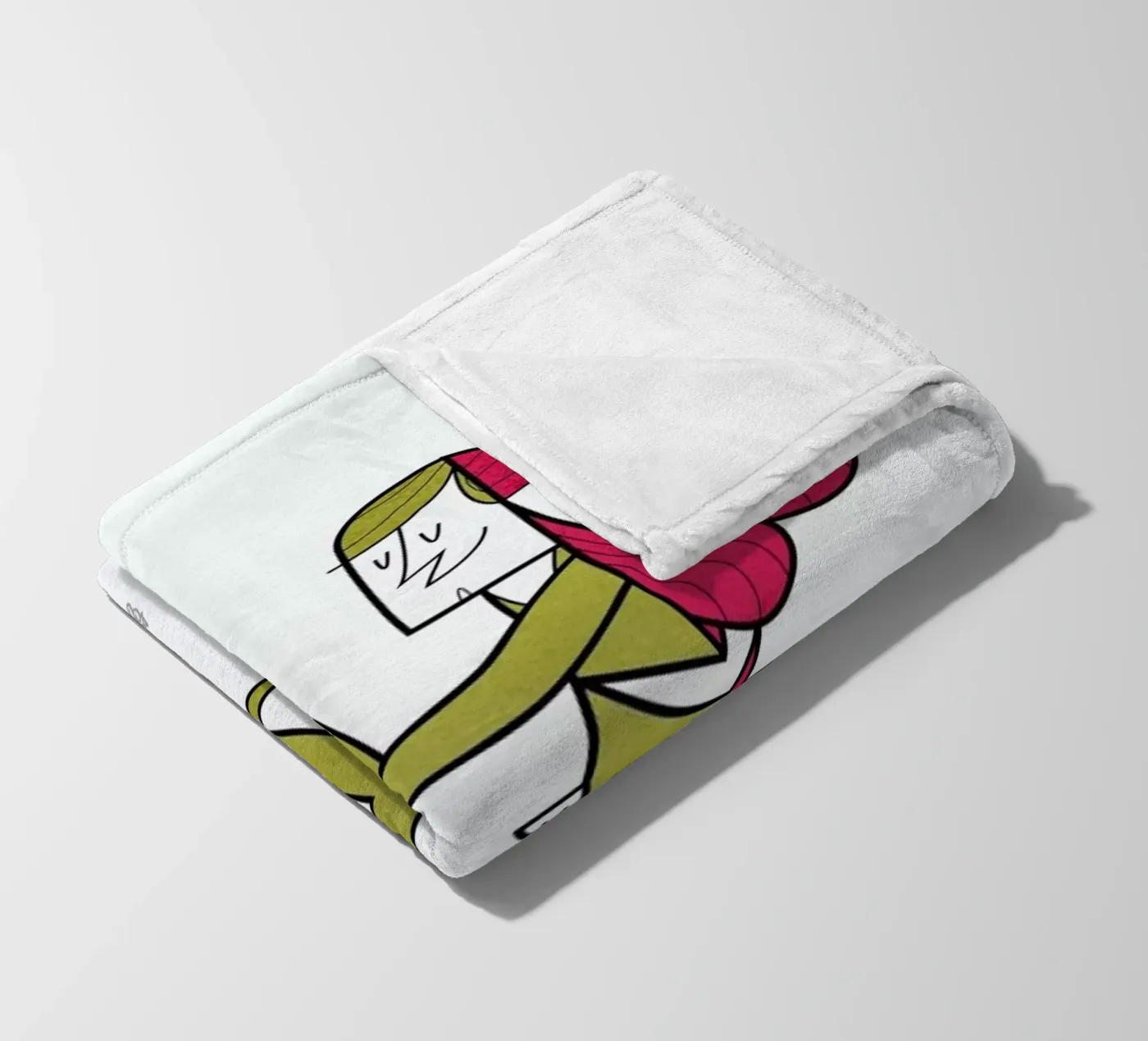 Lovers hug Fleecedecke von Ale Giorgini