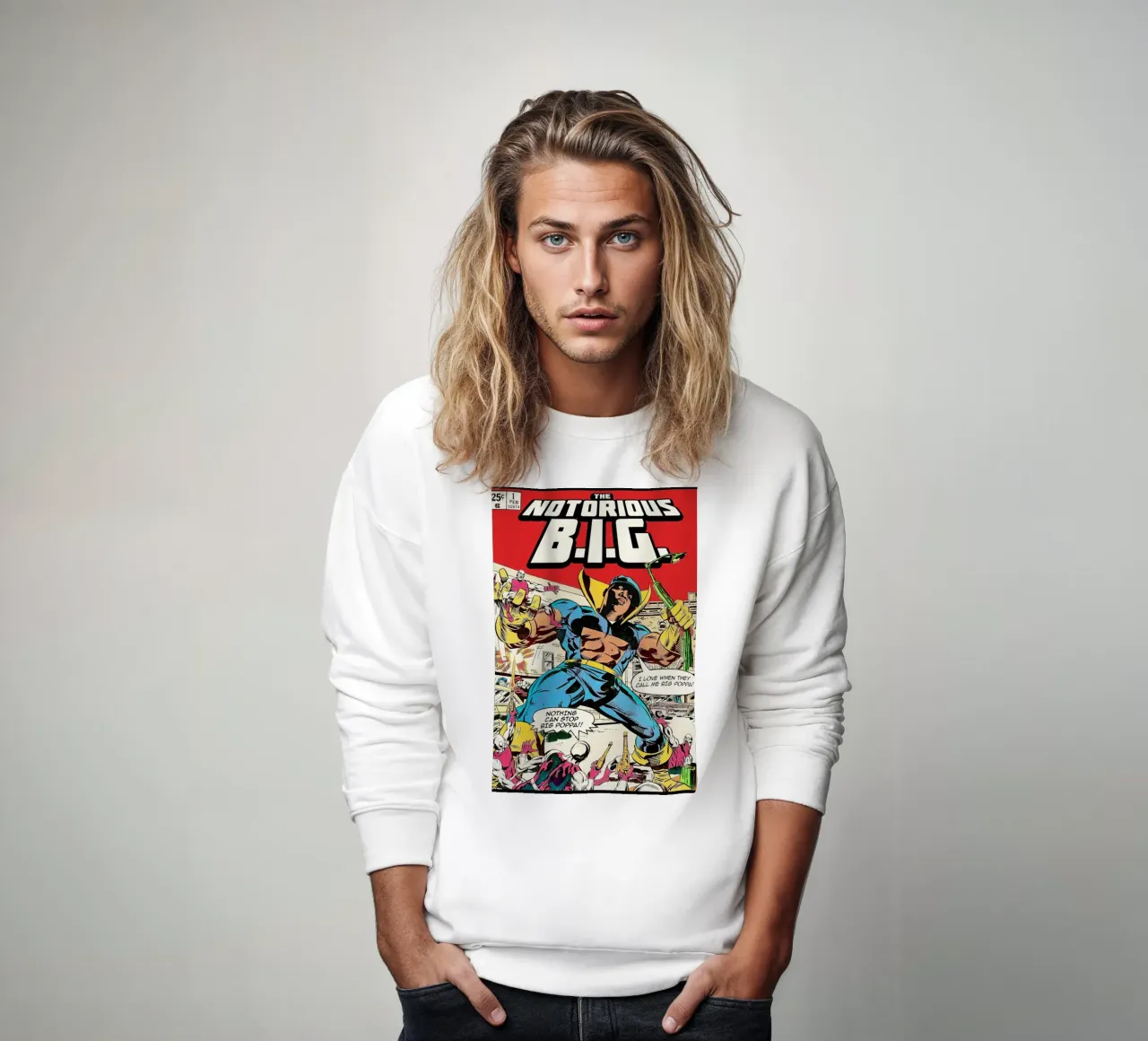 The Notorious B.I.G Sweatshirt von Ads Libitum