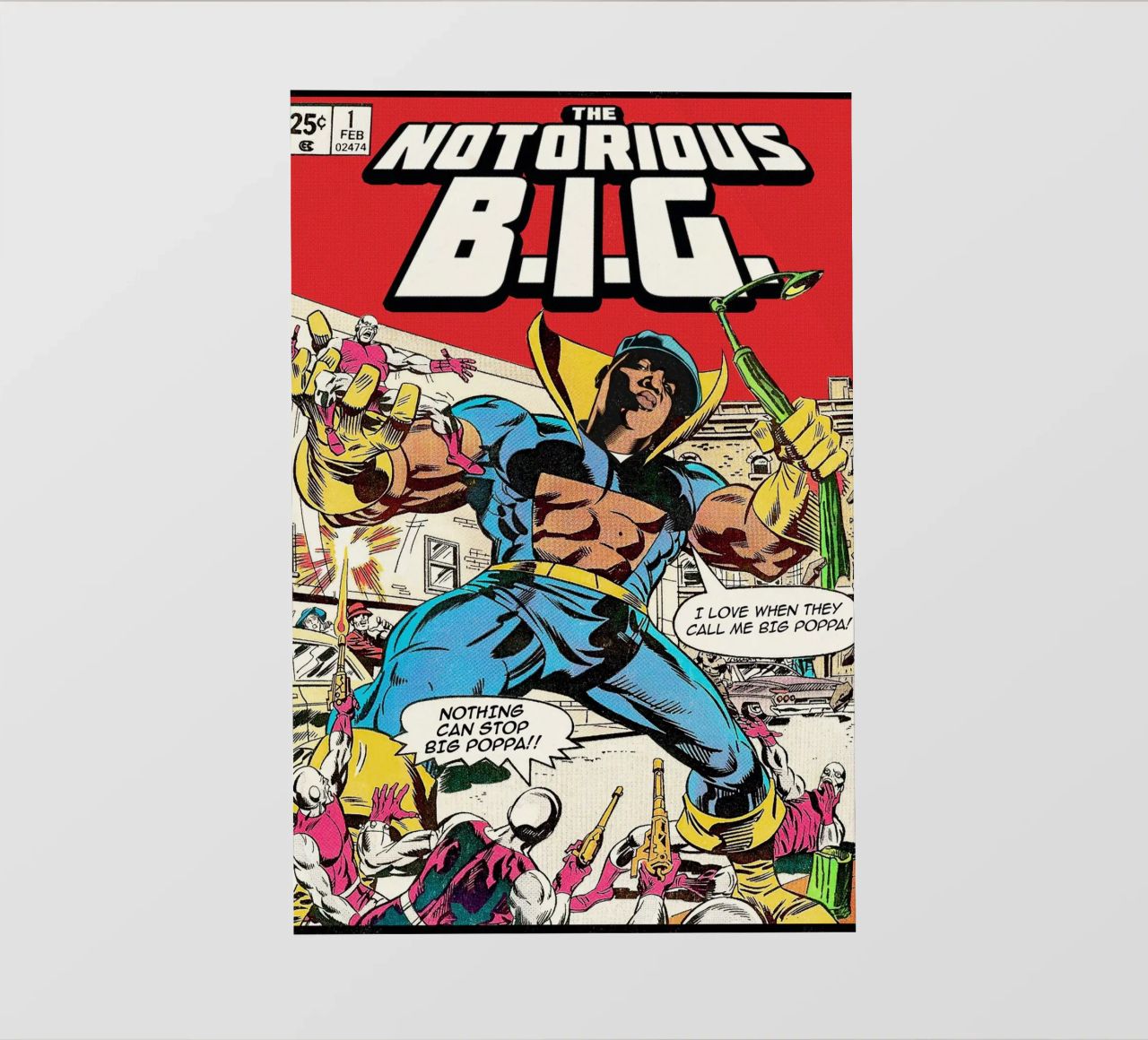 The Notorious B.I.G pellicola backlit da Ads Libitum