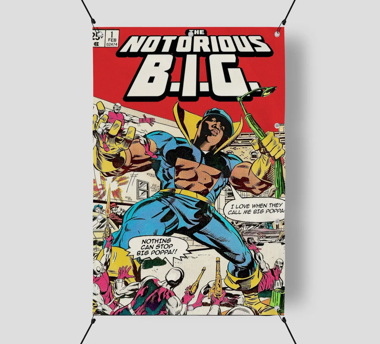 The Notorious B.I.G telo in pvc da Ads Libitum