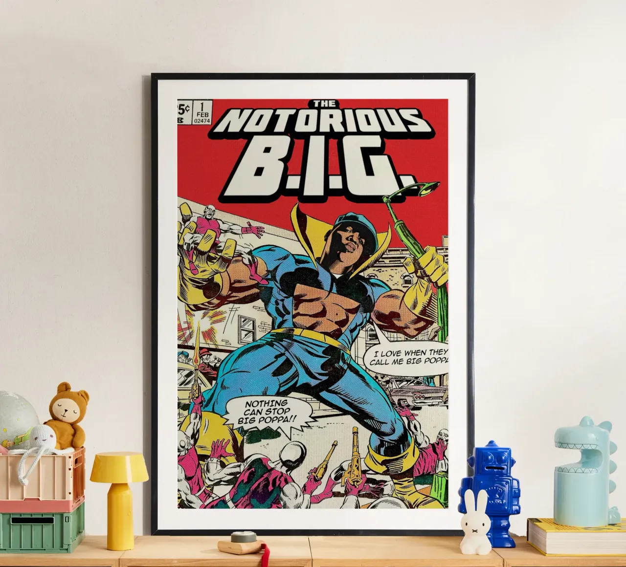 The Notorious B.I.G carta hahnemühle da Ads Libitum