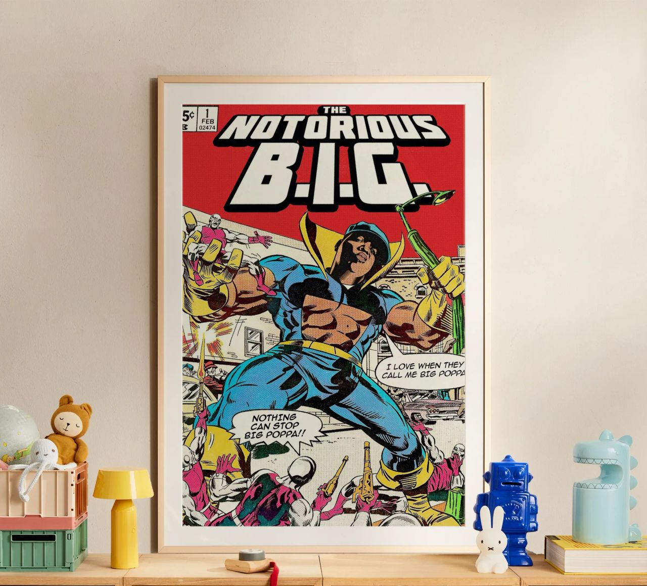 The Notorious B.I.G poster de Ads Libitum