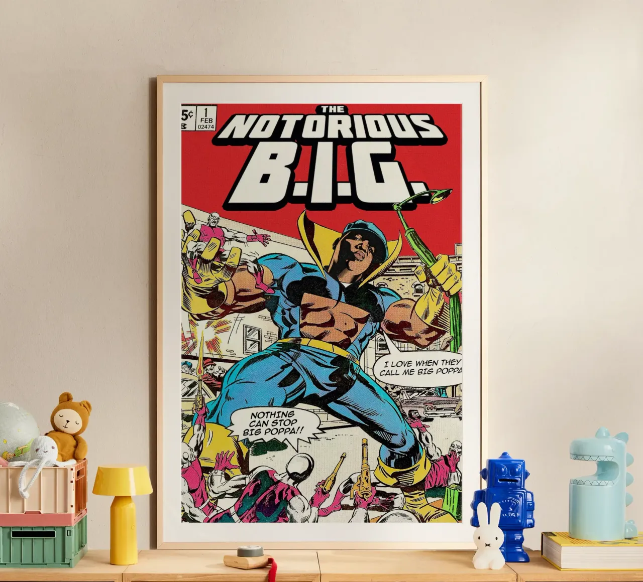 The Notorious B.I.G carta hahnemühle da Ads Libitum
