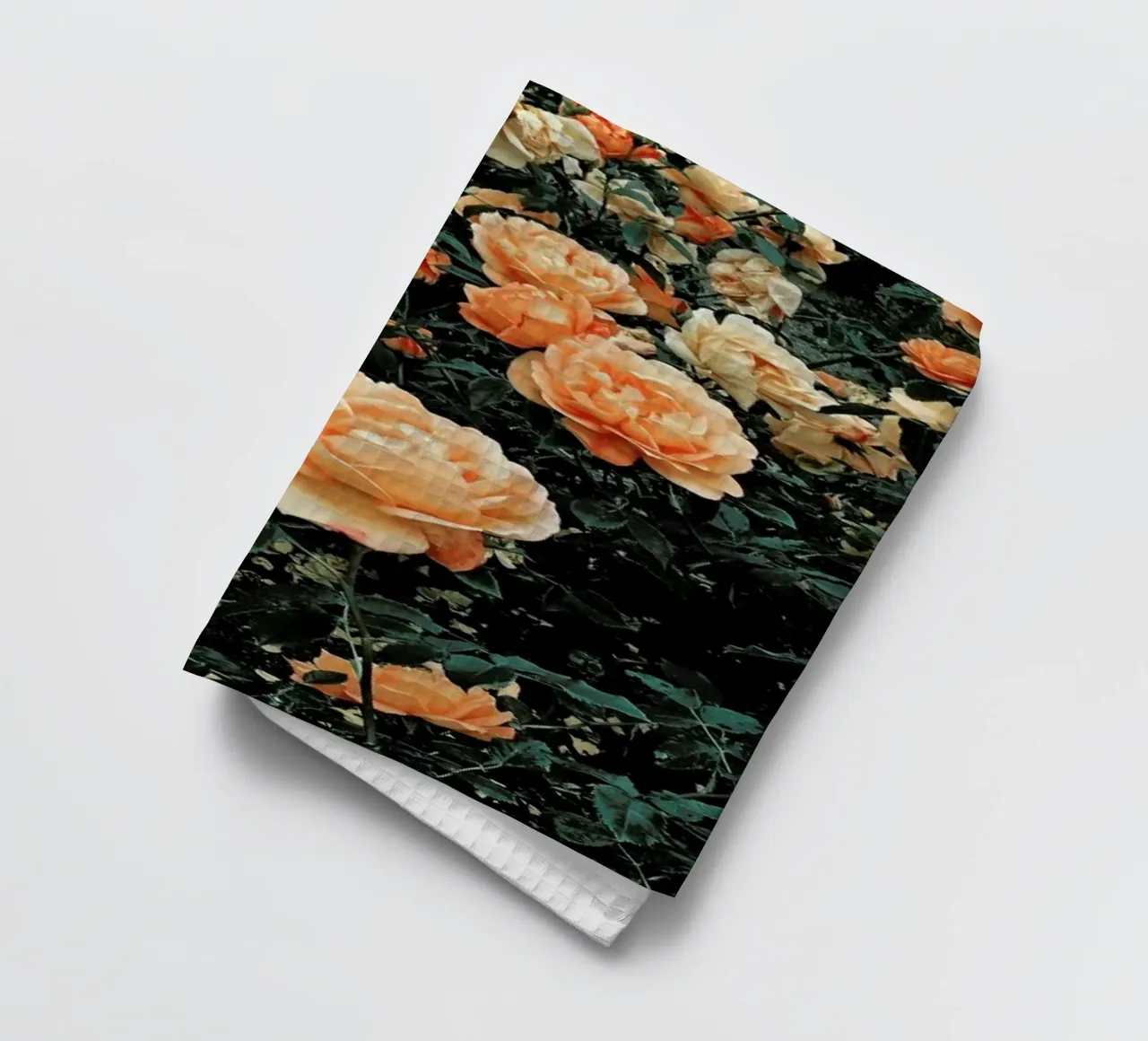 Forest of Roses tea towel by Cassia Beck Photography