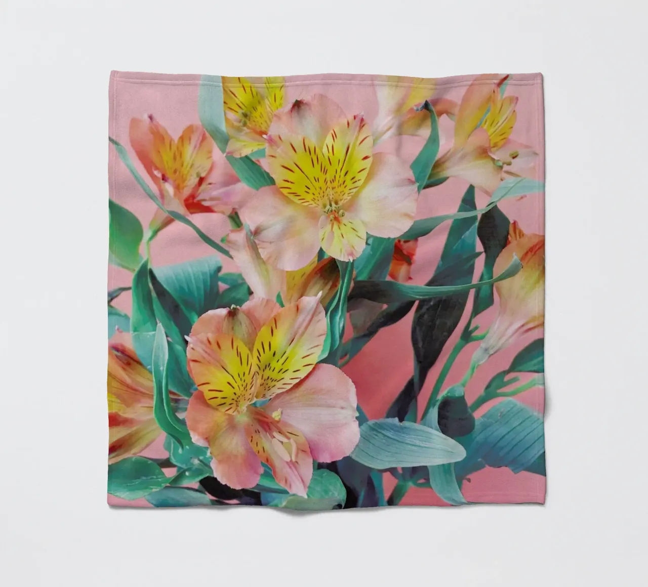 Spring Bouquet fleece blanket by Cassia Beck Photography