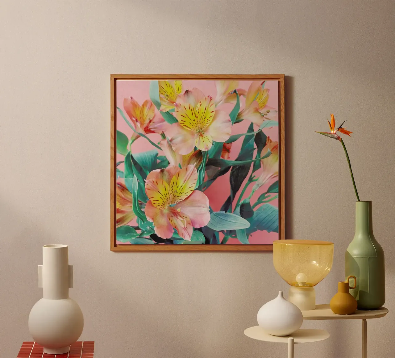 Spring Bouquet forex plate by Cassia Beck Photography