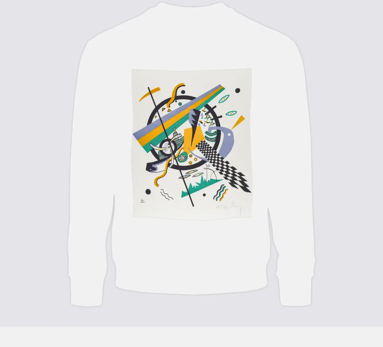 Kandinsky Art Print sweatshirt by Venus Art
