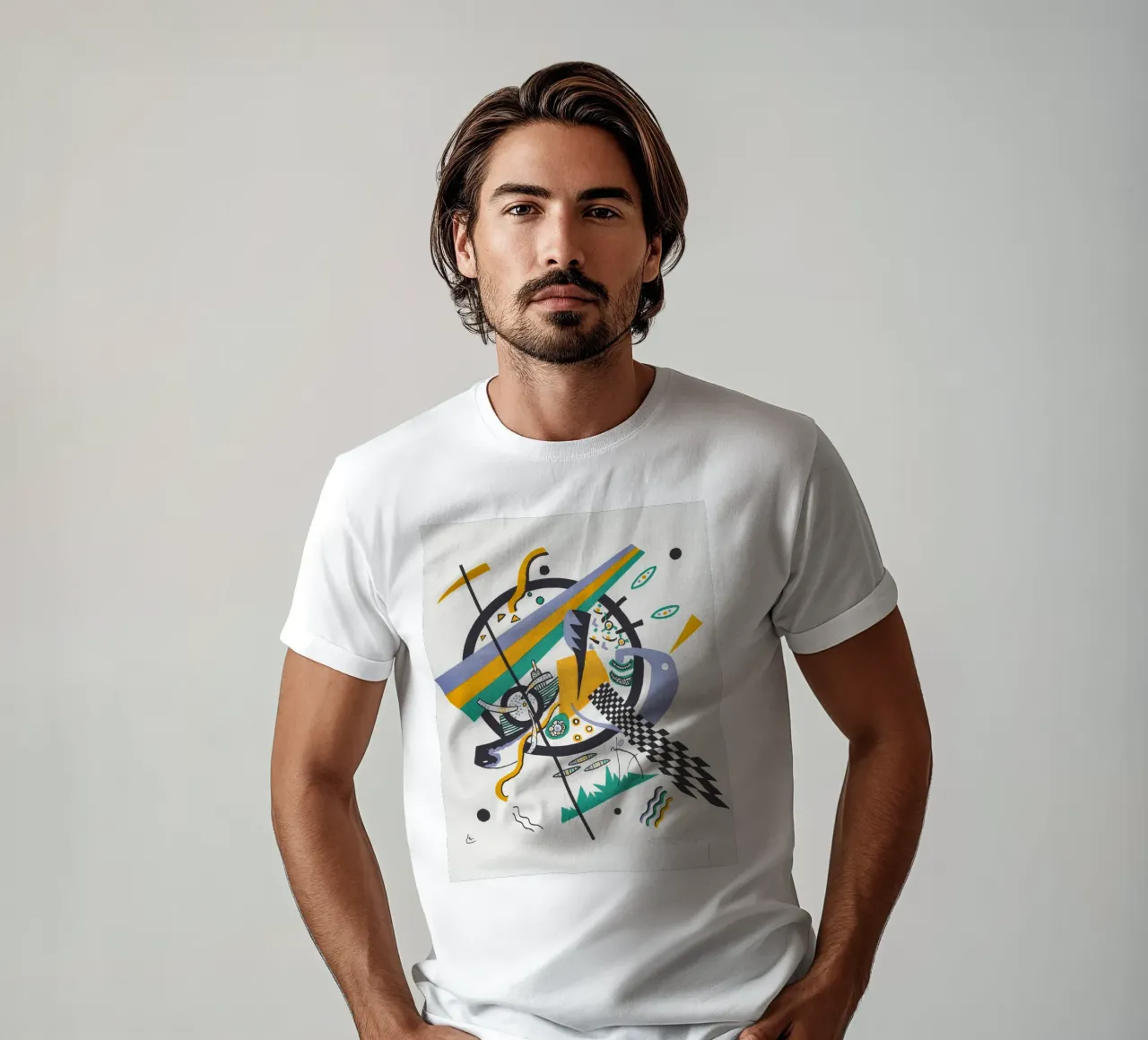 Kandinsky Art Print t-shirt da Venus Art