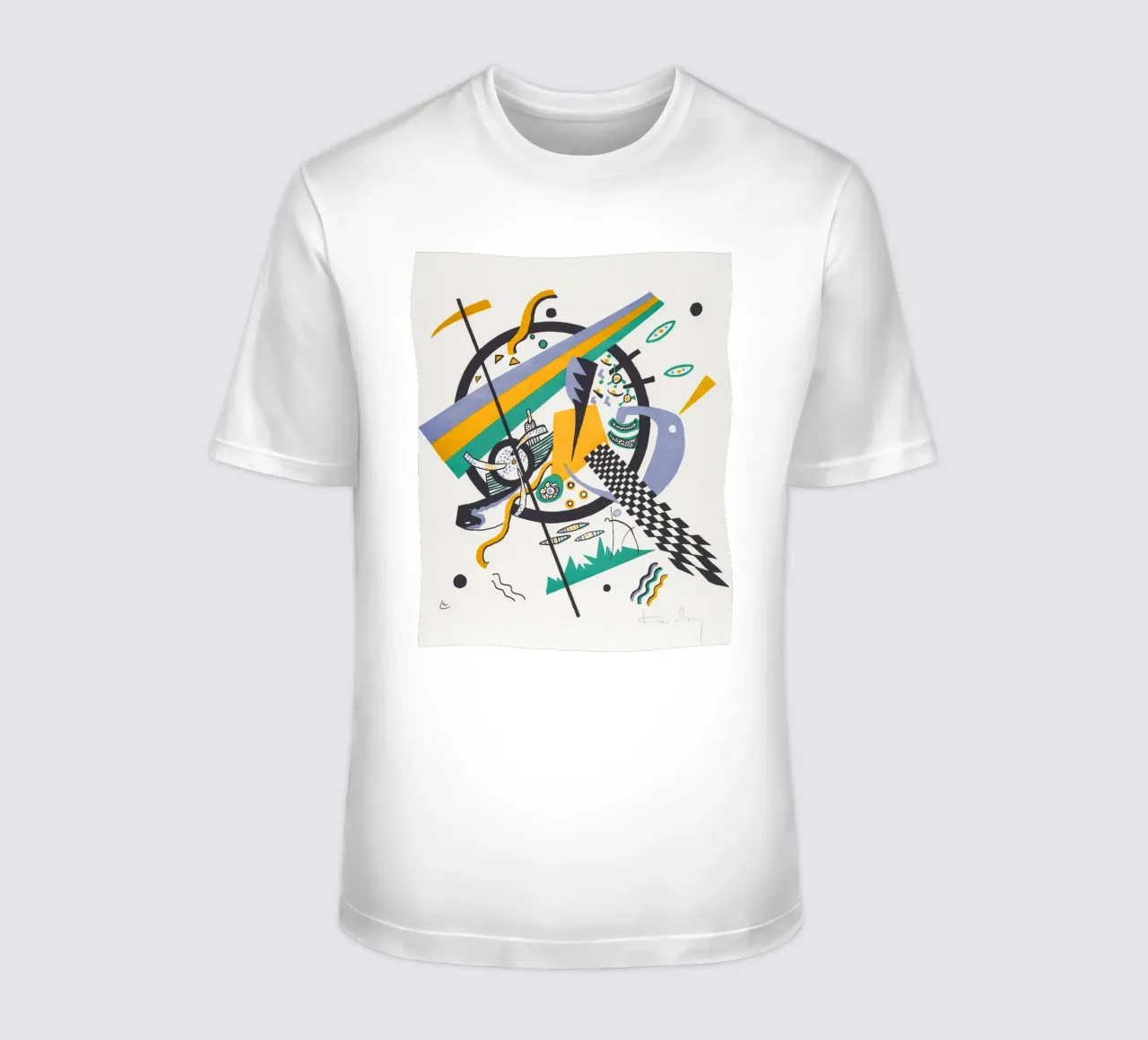 Kandinsky Art Print t-shirt da Venus Art