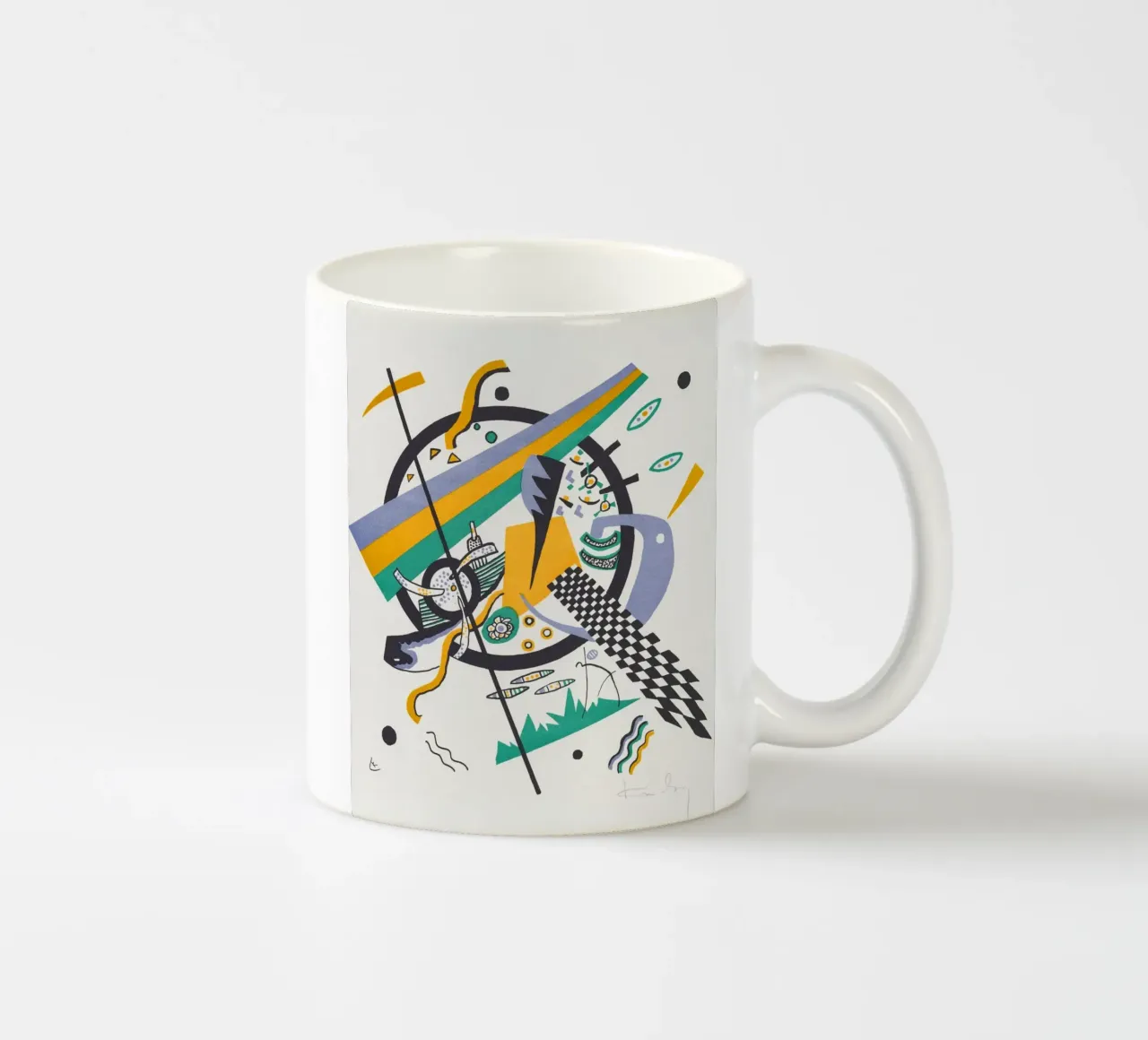 Kandinsky Art Print tazza in ceramica da Venus Art