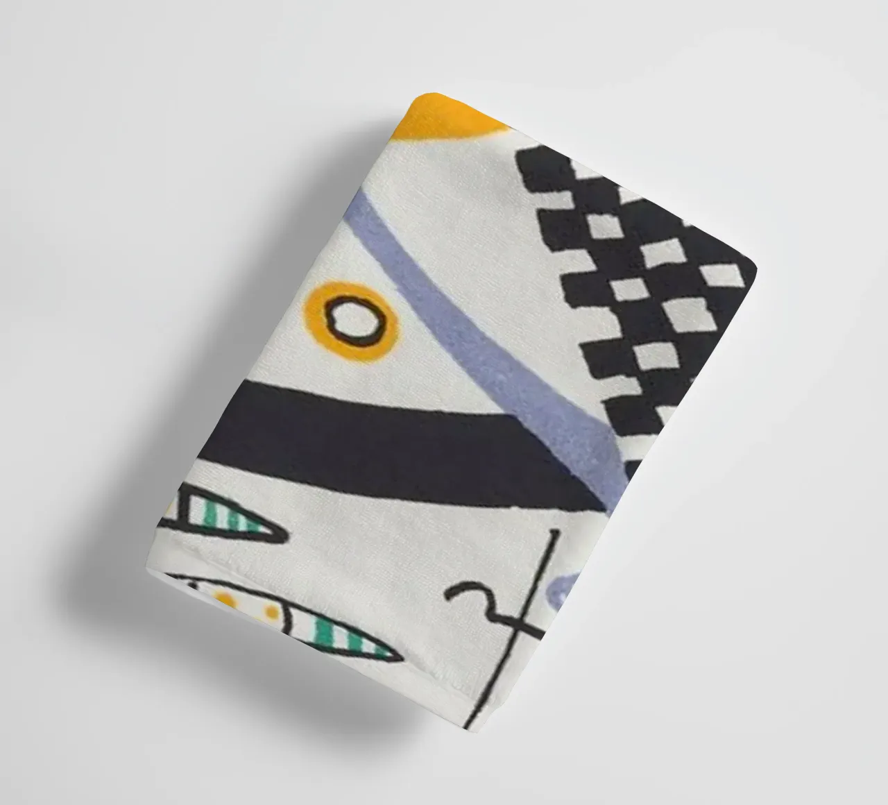 Kandinsky Art Print asciugamano da bagno da Venus Art