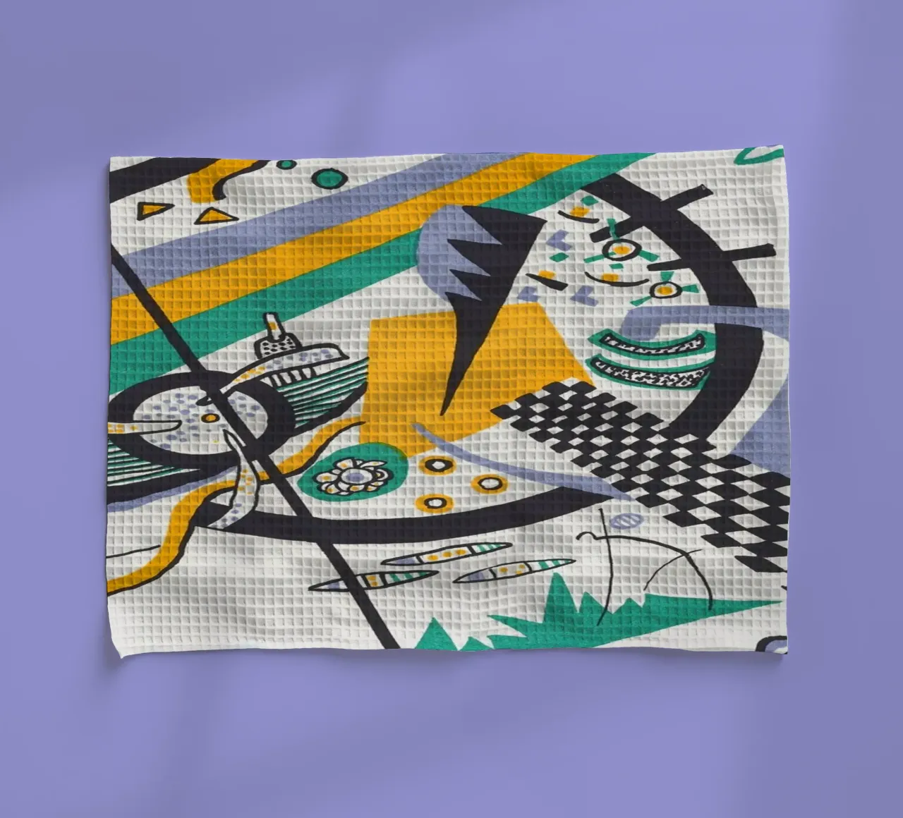 Kandinsky Art Print canovaccio da cucina da Venus Art