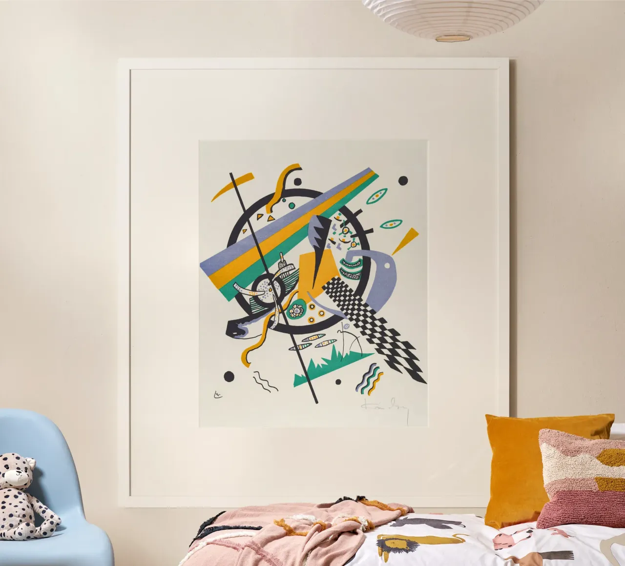 Kandinsky Art Print carta hahnemühle da Venus Art