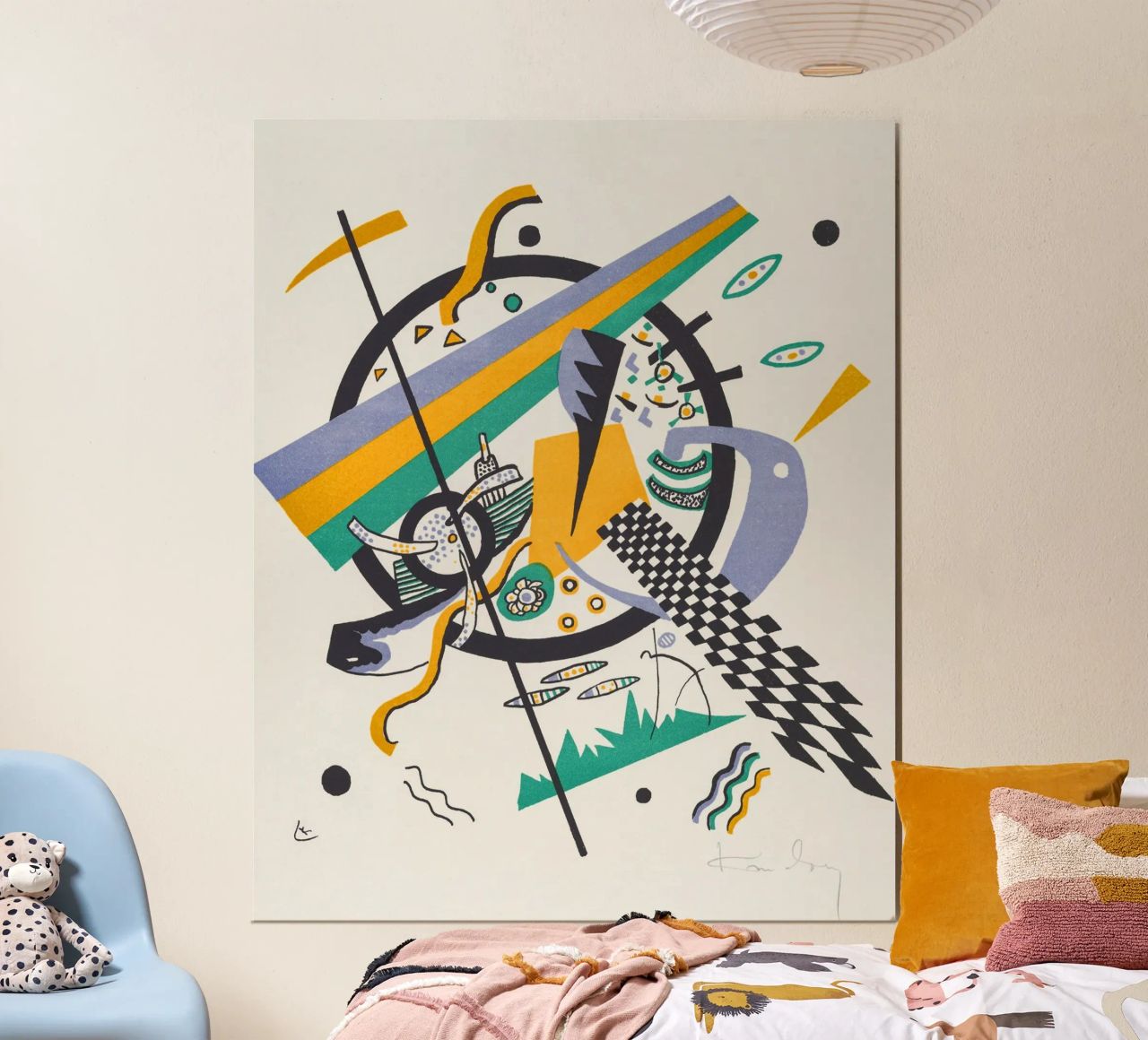 Kandinsky Art Print poster by Venus Art