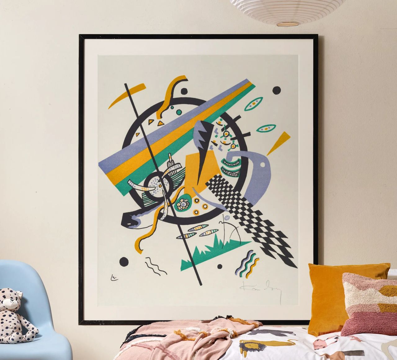 Kandinsky Art Print poster by Venus Art