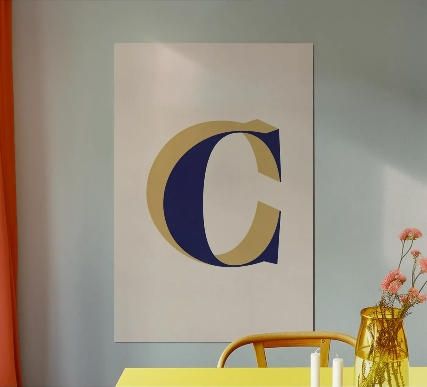 Blue C poster van daylight design studio