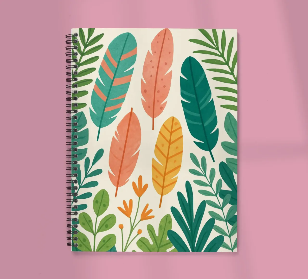 Dschungelfedern Ringbuch von Studio M