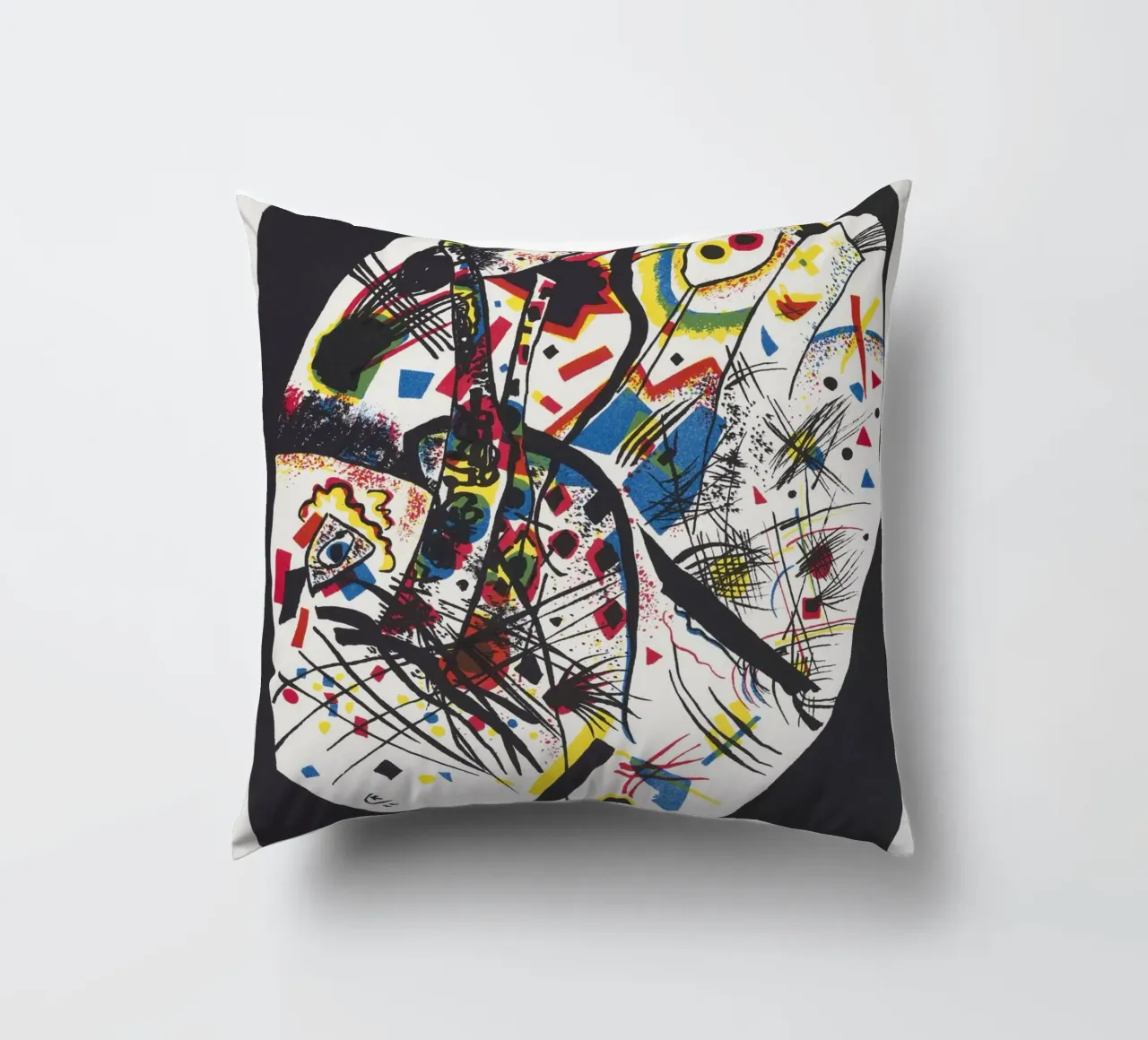 Wassily Kandinsky Abstract Poster cuscino da Venus Art